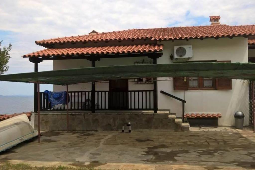 Sangue Blu Beachfront Villa Apartment Айос-Николаос Экстерьер фото
